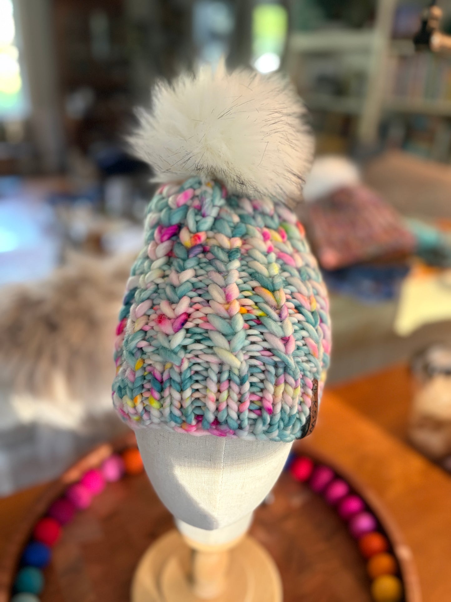 Braided Hearts Beanie