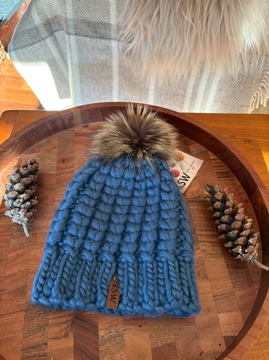 Braided Hearts Beanie