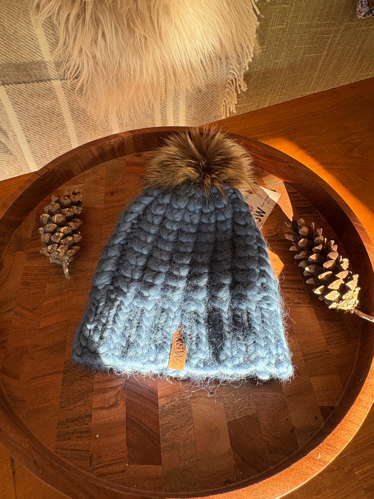 Braided Hearts Beanie