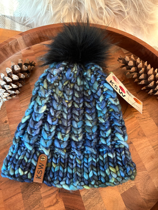 Braided Heart Beanie