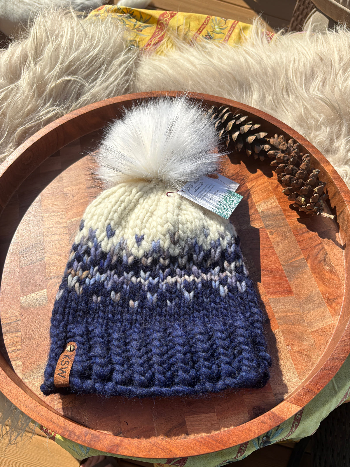 Dancing Waters Hat - Winter Woods Collection