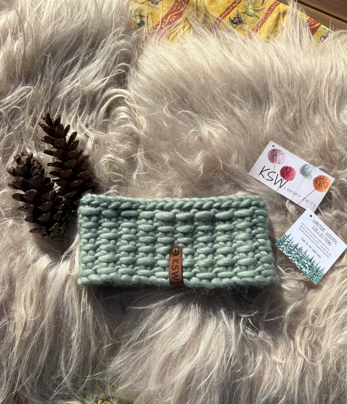 Sierra Brim Headband - Winter Woods Collection