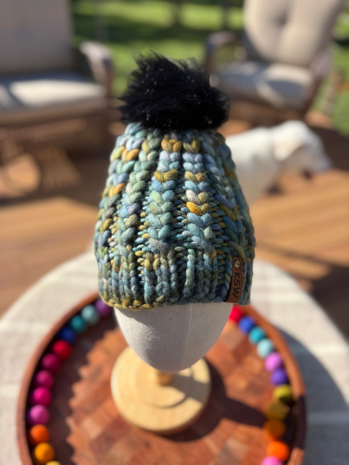 Braided Hearts Beanie